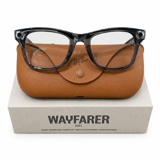 RAY-BAN META  GEN 2  HEADLINER LENS S50 MATTE PEACH TRANSIOTNS GREY
