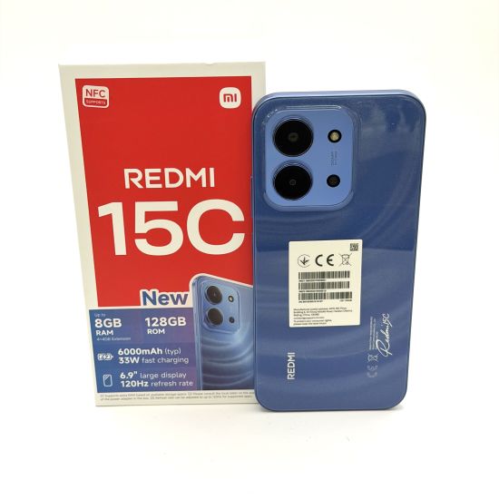 REDMI 15C 128GB 4GB RAM - MOONLIGHT BLACK